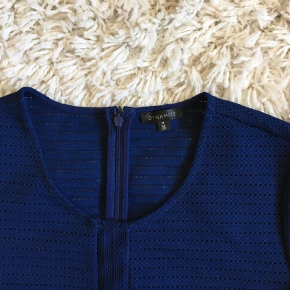 ✨WOMENS BLUE DYNAMITE SHIRT - Picture 2 of 3